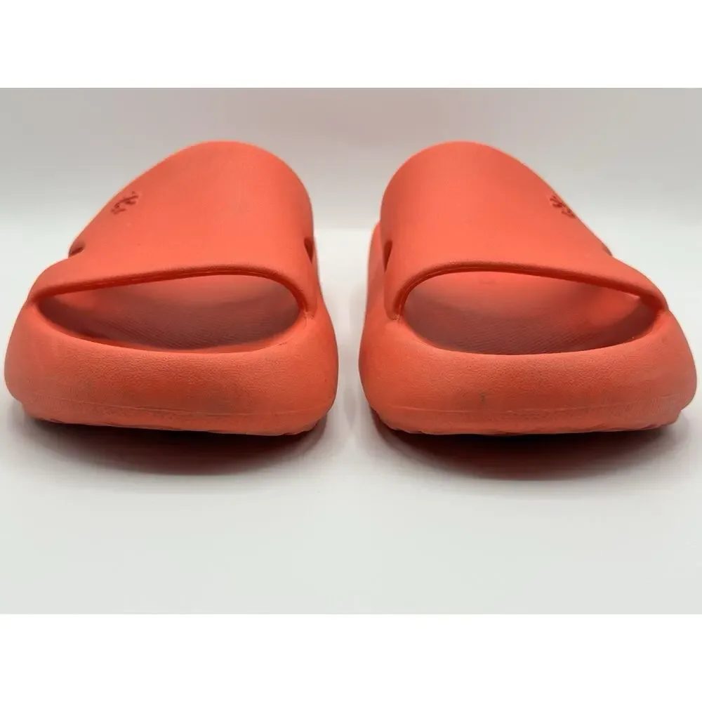 Tory Burch Shower Slide Eva Sandals in Red Poppy Size 9